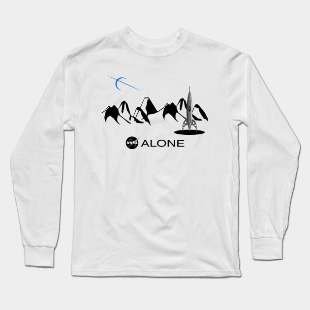 ALONE Long Sleeve T-Shirt by ocsling